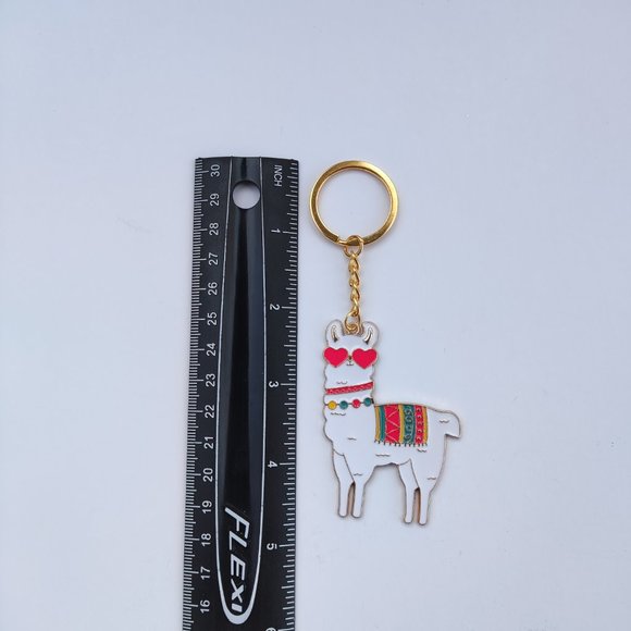 Llama Alpaca Keychain - Picture 6 of 6